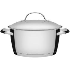Caçarola Funda Tramontina Allegra em Aço Inox com Fundo Triplo 18 cm 2