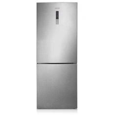 Refrigerador Bottom Freezer Samsung Barosa de 02 Portas Frost Free com 435 L e Painel Eletrônico Inox Look - RL4353