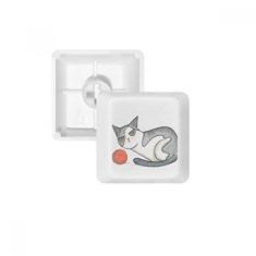 Kit de atualização de teclado mecânico PBT com teclado mecânico para gatos com pintura em aquarela Miaoji