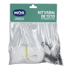 Mor - Kit Varal De Teto Branco