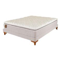 Cama Box King Size (Box + Colchão) 193x203x62 Prorelax Látex Firm Pill