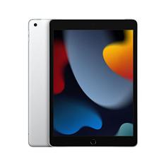 iPad da Apple (9a geração): Com chip A13 Bionic, tela Retina de 10,2 polegadas, 64 GB Wi-Fi + rede celular 4G, câmera frontal de 12 MP, câmera traseira de 8 MP, Touch ID, Prateado