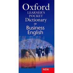 Oxford Learners Pocket Dictionary Of Business English