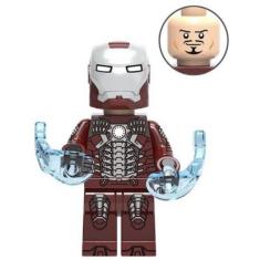 Boneco Blocos De Montar Vingadores Iron Man Mk 5
