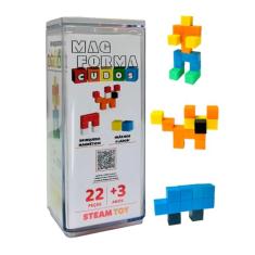 Magforma Cubos 22 peças cubos magneticos brinquedo magnetico