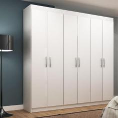 Guarda Roupa Casal 6 Portas 2 Gavetas Montreal Evidência - Evidência M