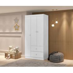 Roupeiro / Guarda Roupas CAT Linha Infantil 3 Portas + 2 Gavetas Cor B