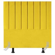 Cabeceira Estofada de Cama Casal Box 140 cm Catarina Suede E Frame - T