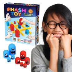 Jogo da Velha Hash Toy Infantil Colorido Tabuleiro Interativo - Paki T