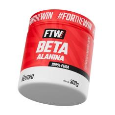 FTW Beta Alanina 100% Pura, Suplemento para Desempenho Esportivo – Pote 300 g