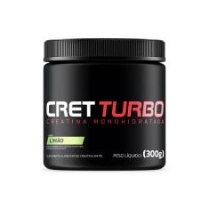 CREATINA COM SABOR - CREATINE TURBO (300G) - LIMãO - CRET TURBO BB Cream 