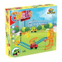 Pista de Carrinho Brinquedo Infantil Mini Cidade com Carrinho