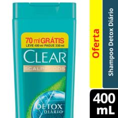 Shampoo Clear Detox Dario Leve 400ml Pague 330ml