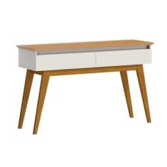 Aparador Classic 1.36 Nature com Off White - Imcal Móveis