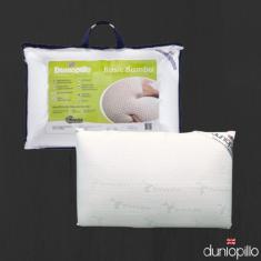 Travesseiro de Látex Basic Queen Dunlopillo c/Capa de Fibra de Bambu 50 x 70 cm