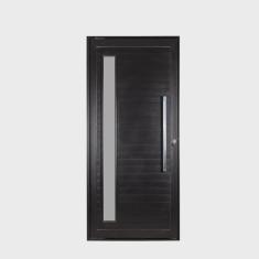 Porta Lambril Pivotante com Puxador e Visor Esquerda Topsul 220x90cm Esquadrisul