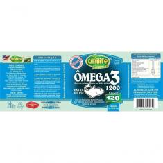 Ômega 3 Óleo De Peixe 1200Mg 120 Cápsulas Unilife