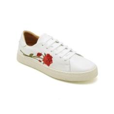 Tenis feminino sapatenis casual de couro legitimo classico confortavel-Feminino