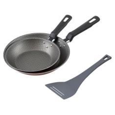 Conjunto de Frigideiras Antiaderente Tramontina - 3 Peças Vermelho Ber