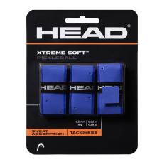 HEAD Raquete Xtreme Soft Overgrip – Fita aderente para raquete de tênis – Pacote com 3, azul