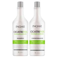 Kit Shampoo + Condicionador Cicatrifios Inoar 1000Ml