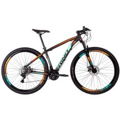 Bicicleta Aro 29 Rino Everest Color 24v Cambios Shimano (Laranja/Verde, 15)