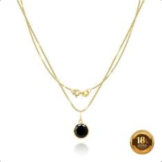 Cordão Corrente Veneziana Ouro18k 750 Ponto De Luz 6mm - SofistGold, N