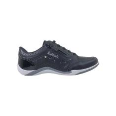 Tenis Kolosh Feminino Zíper C1299, Preto, 35