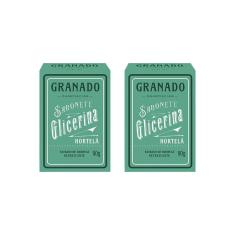 Sabonete Granado 90G Glicerina Hortela-Kit C/2Un