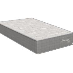 Colchão Solteiro Molas Pocket Ensacadas Orvieto New 26x78x188cm Cinza-estampado