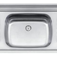 Pia de Apoio Tramontina Filo 56 Plus em Aço Inox 180x55 cm