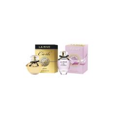Kit Perfume Cash Woman 90ml + In Flames Edp 90ml La Rive