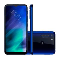 SMARTPHONE Motorola One Fusion XT2073 128GB 4G Tela 6.5 Câm.Quadrupla 48MP Selfie 8MP Andr 10 