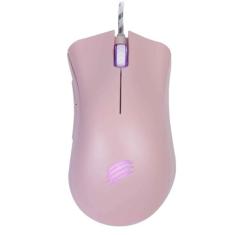 OEX GAME Mouse Gamer Rosa - BOREAL MS319 - LED - 5 BOTOES - 7.200 DPI - Pixart 3212