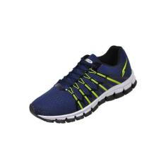 Tenis Adulto Masculino space  Mega Leve Conforto Everestt, Mrinho, Lim
