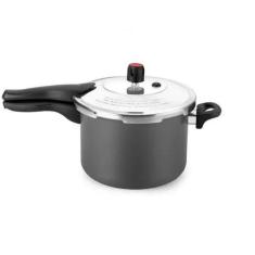 Panela De Pressão 4,5 Litros Antiaderente Cinza, Alegrete