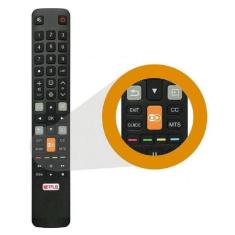 Controle Remoto Tv Tcl Smart 4K L32s4900s L40s4900fs Teclas Globo Play