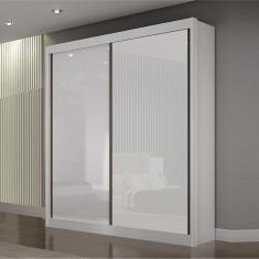Guarda Roupa Casal sem Espelho 2 Portas 3 Gavetas San Paulo Branco