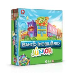 Jogo De Tabuleiro Banco Imobiliário Junior - Estrela