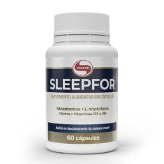 Sleepfor® L-Triptofano Glicina Vit B3 B6 (60 Caps) Vitafor