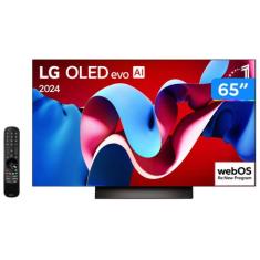 Smart TV 65" 4K LG OLED evo OLED65C4 120Hz Nativo Processador 9 Ger7 W