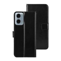 Capa Capinha Carteira + Película Gel Privativo Moto G45 5G - Db