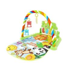 Tapete De Atividades Musical Com Piano Ginásio Infantil Verd