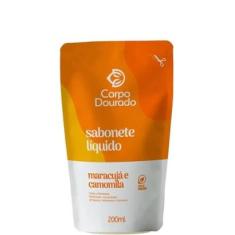 Corpo Dourado - Sabonete Líquido Corporal Maracujá e Camomila Refil 200ml-Unissex