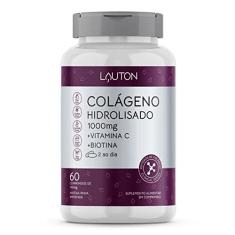 Colageno Hidrolisado 1000mg + Vit C + Biotina 60 Tabs - Lauton Nutrition