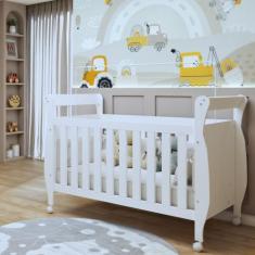 Berço Mini Cama 100% MDF Slim - Tigus Baby