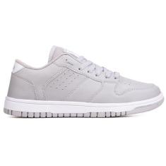 Tenis Dunk Masculino Casual Tenis Feminino Off Star Shoes NK, Cinza, 3