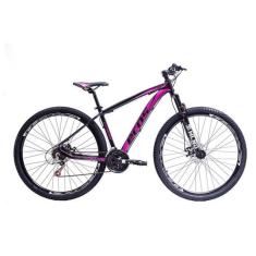 Bicicleta Aro 29 Mtb Alumínio Ecos 27 Marchas Shimano Acera K-7 9 Velocidades-Unissex