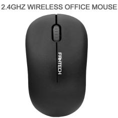 Mouse Sem Fio Fantech Forma Confortável W188 Preto 1200DPI-Unissex