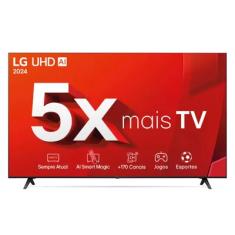Smart Tv 55 Polegadas LG UHD 4K, 3 HDMI, 2 USB, Com Alexa, Chromecast Integrado - 55ut8050